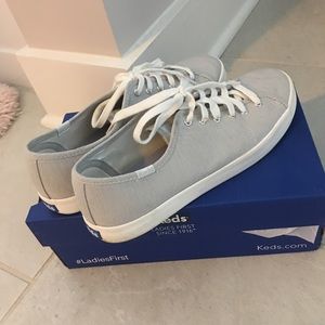 Keds Kickstarter Gray Chambray